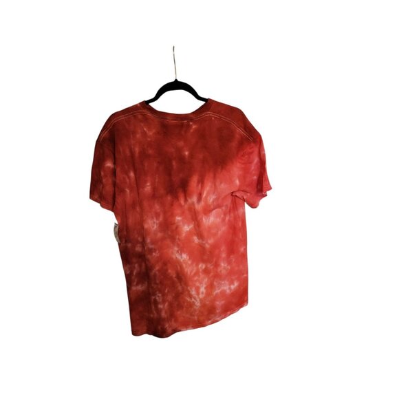 Men's Miami Heat '47 Red Vintage Tie Dye Tubular T-Shirt Men's Size Large NWT - Picture 5 of 10